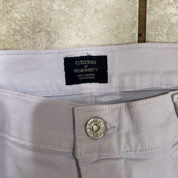 Citizens of Humanity Cara Cigarette Ankle Jean Memphis Purple 32 - Picture 3 of 12